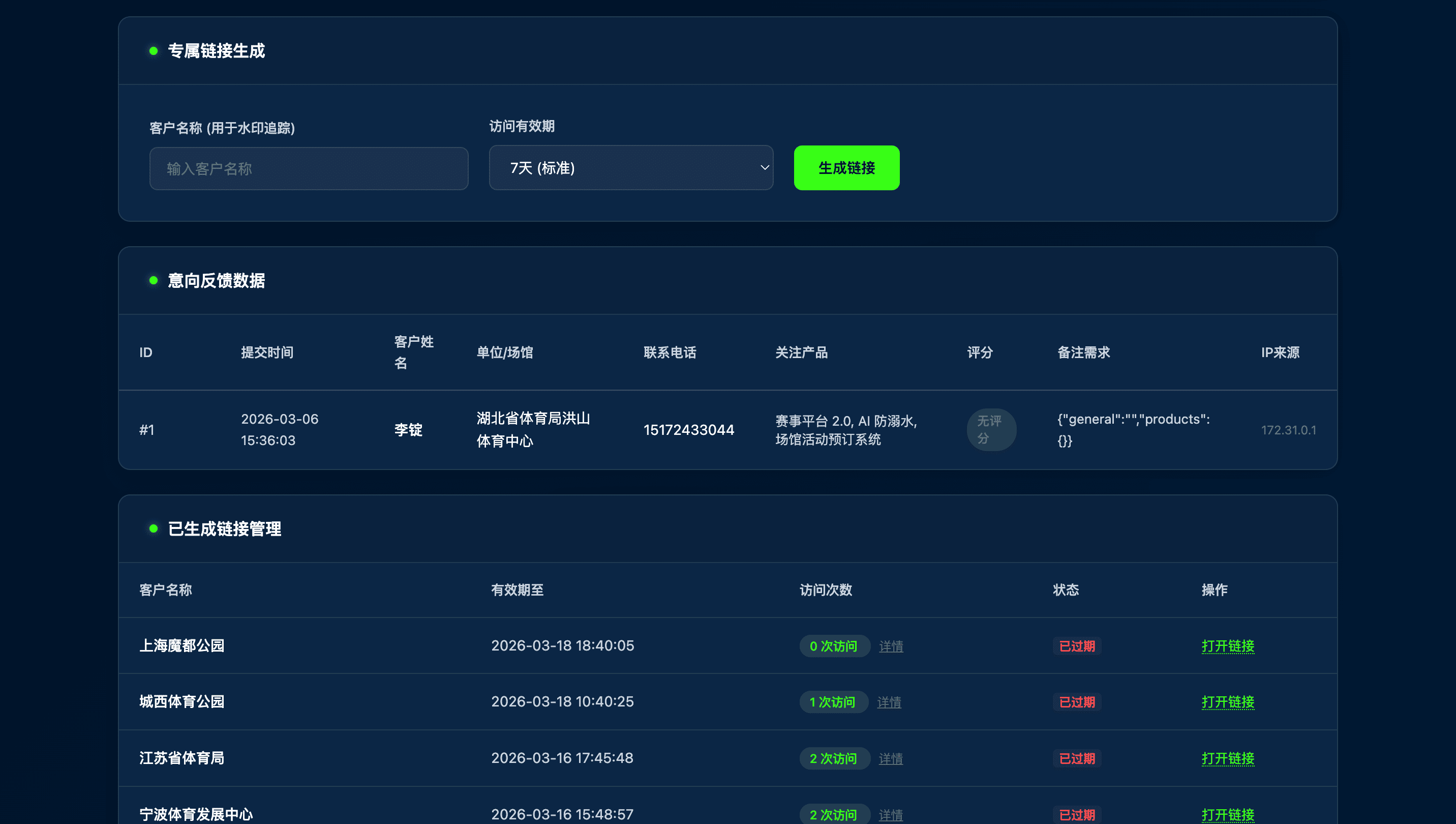 销售线索追踪二